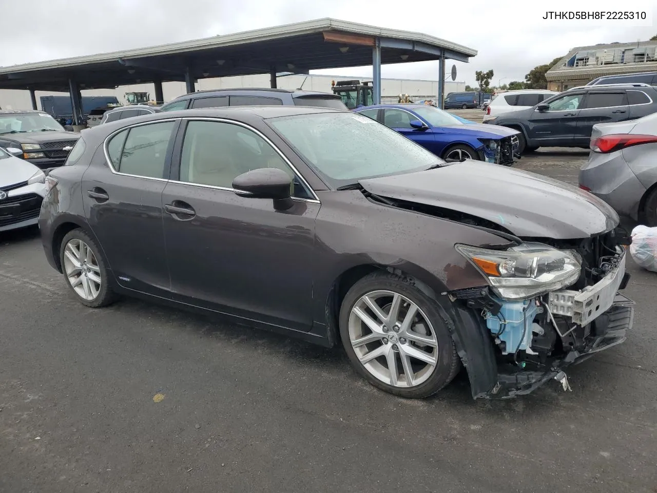 2015 Lexus Ct 200 VIN: JTHKD5BH8F2225310 Lot: 71761064