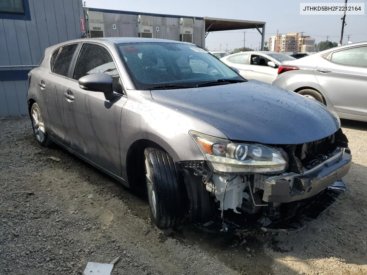 2015 Lexus Ct 200 VIN: JTHKD5BH2F2212164 Lot: 72563574