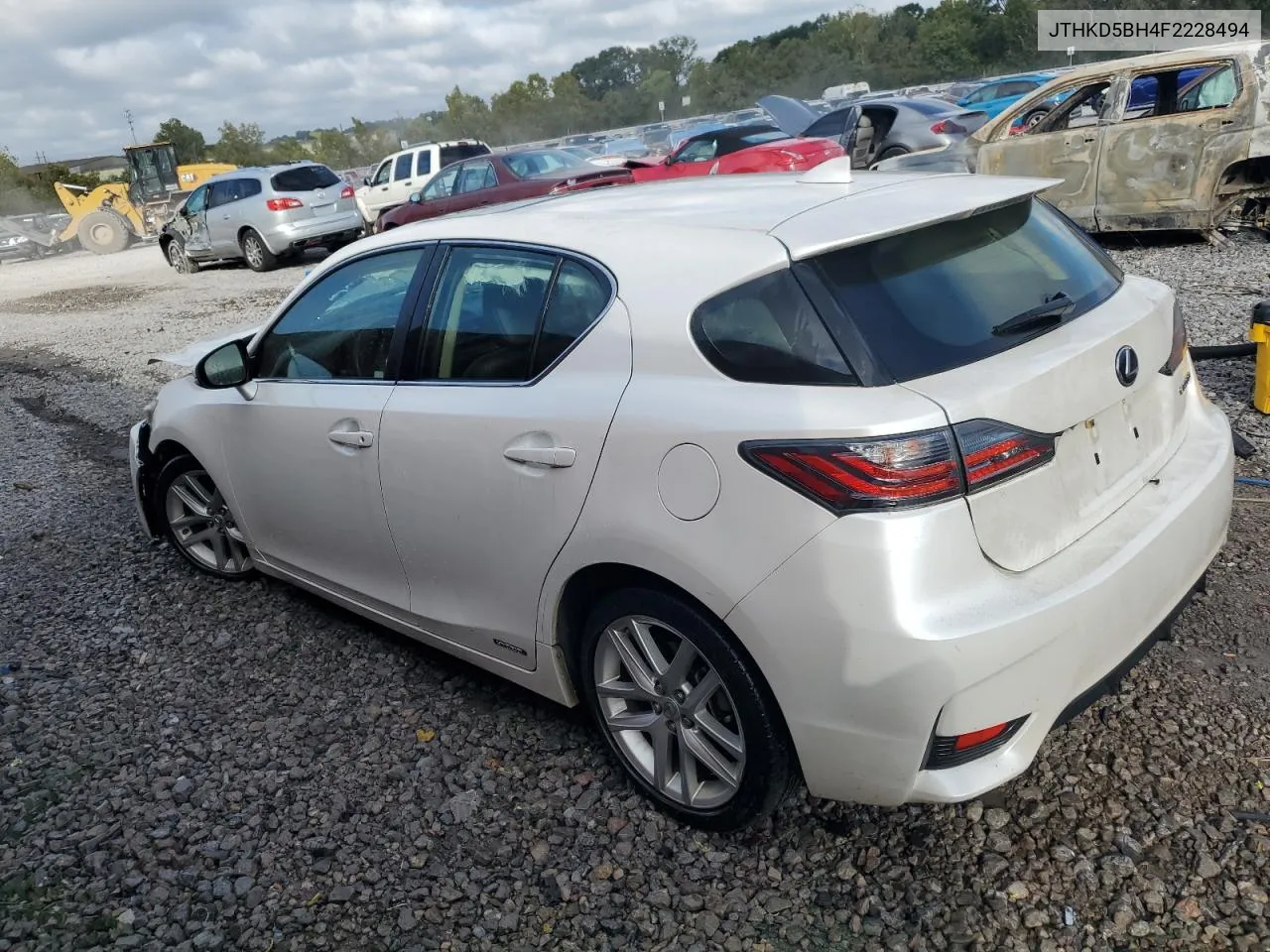 2015 Lexus Ct 200 VIN: JTHKD5BH4F2228494 Lot: 73049264