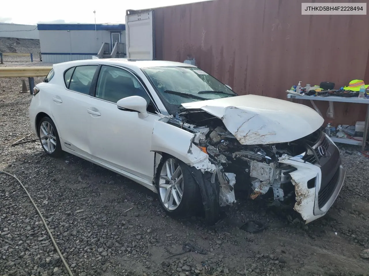 JTHKD5BH4F2228494 2015 Lexus Ct 200