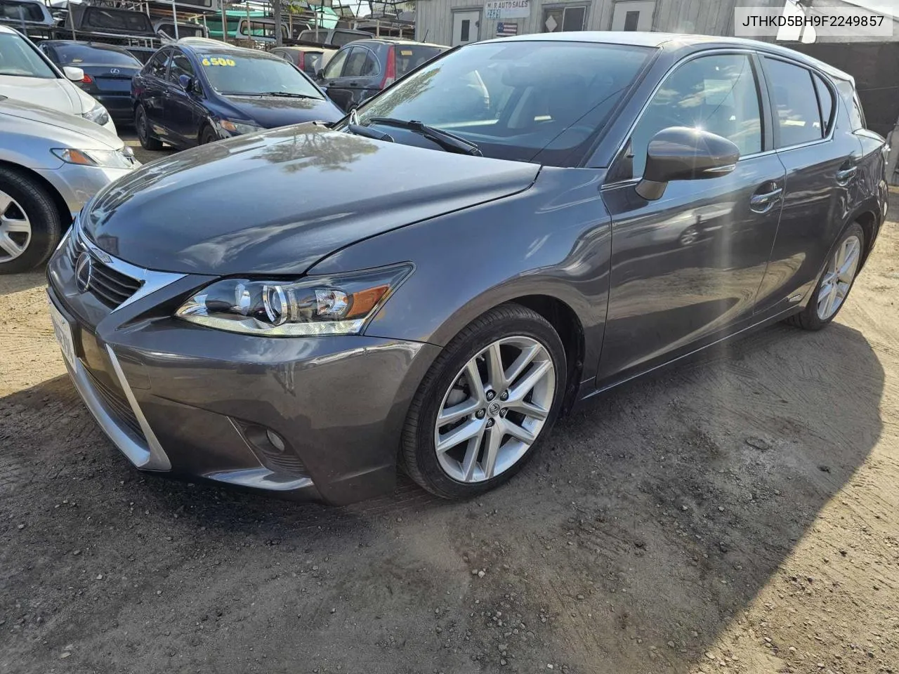 2015 Lexus Ct 200 VIN: JTHKD5BH9F2249857 Lot: 73064754