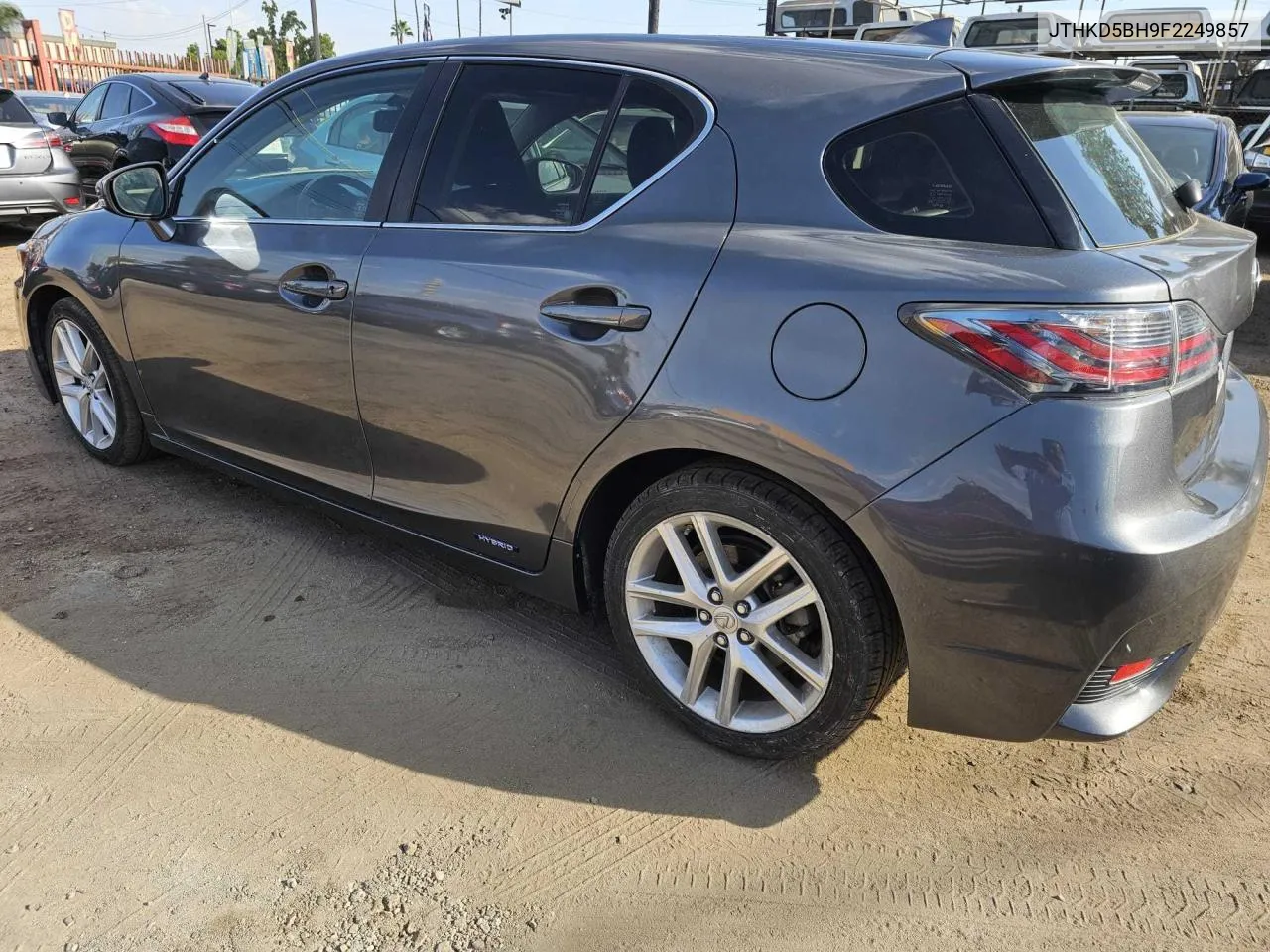 2015 Lexus Ct 200 VIN: JTHKD5BH9F2249857 Lot: 73064754