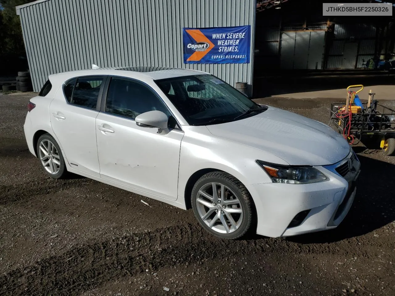 2015 Lexus Ct 200 VIN: JTHKD5BH5F2250326 Lot: 73678204