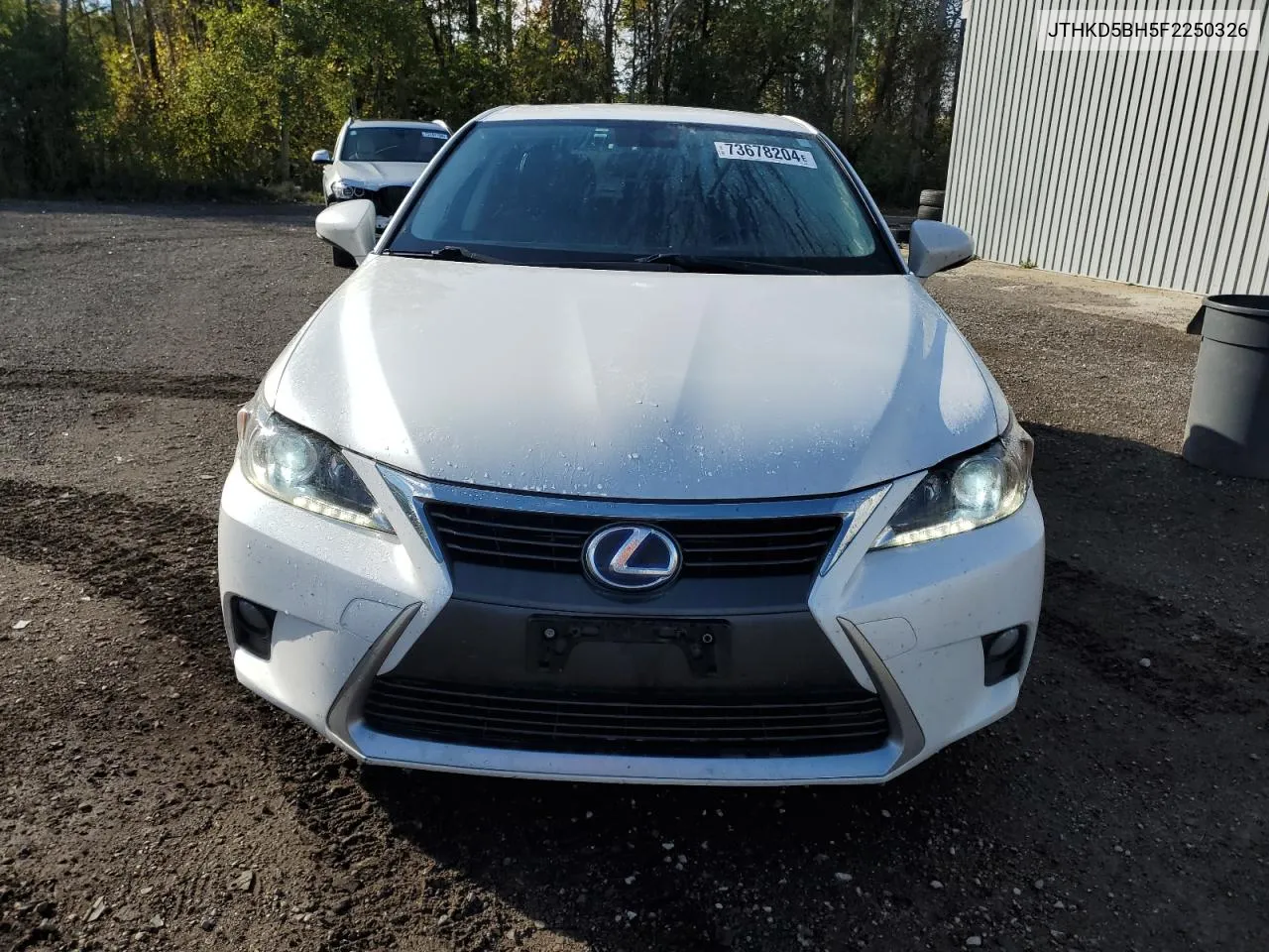 2015 Lexus Ct 200 VIN: JTHKD5BH5F2250326 Lot: 73678204