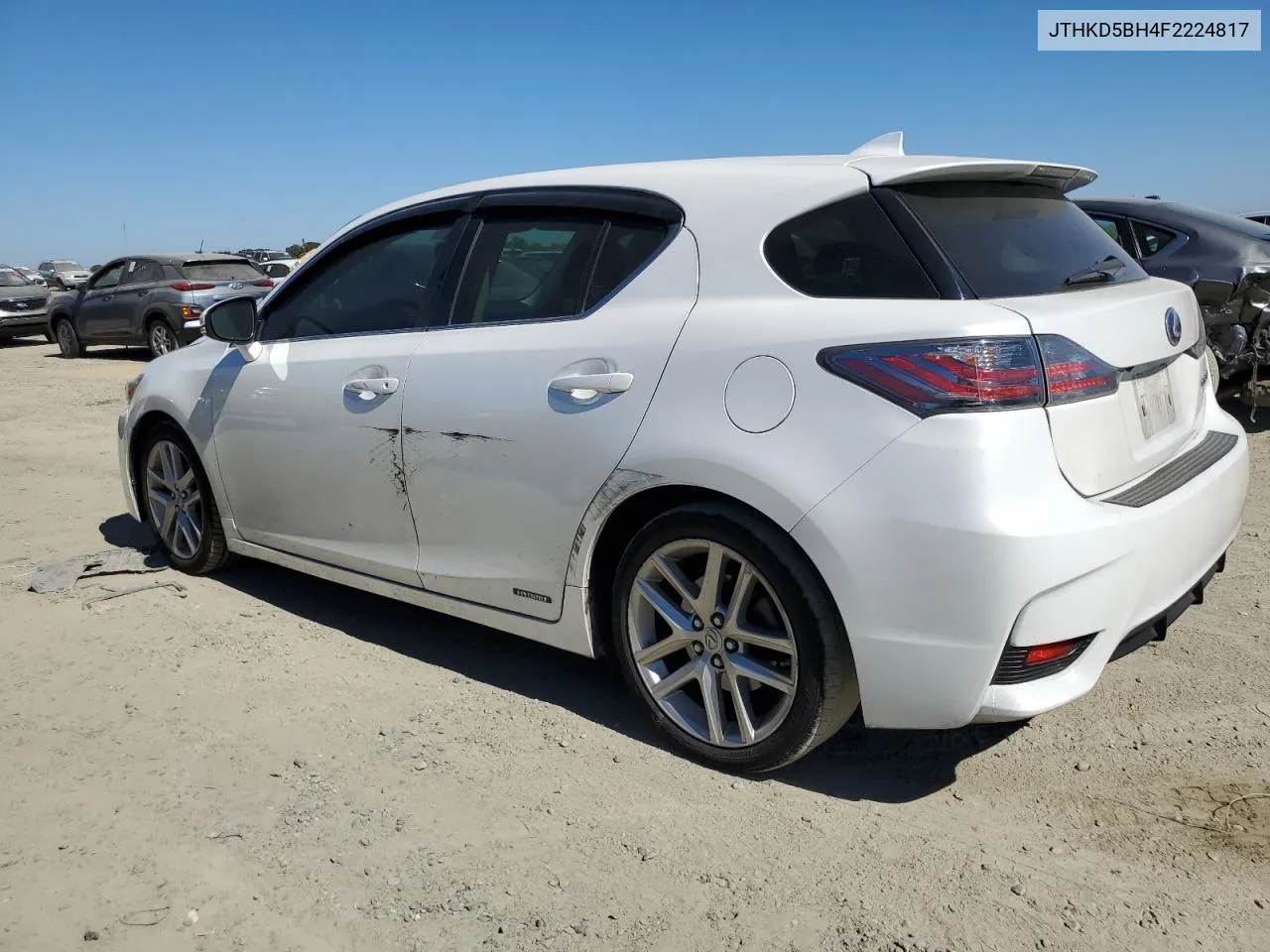 2015 Lexus Ct 200 VIN: JTHKD5BH4F2224817 Lot: 74364904