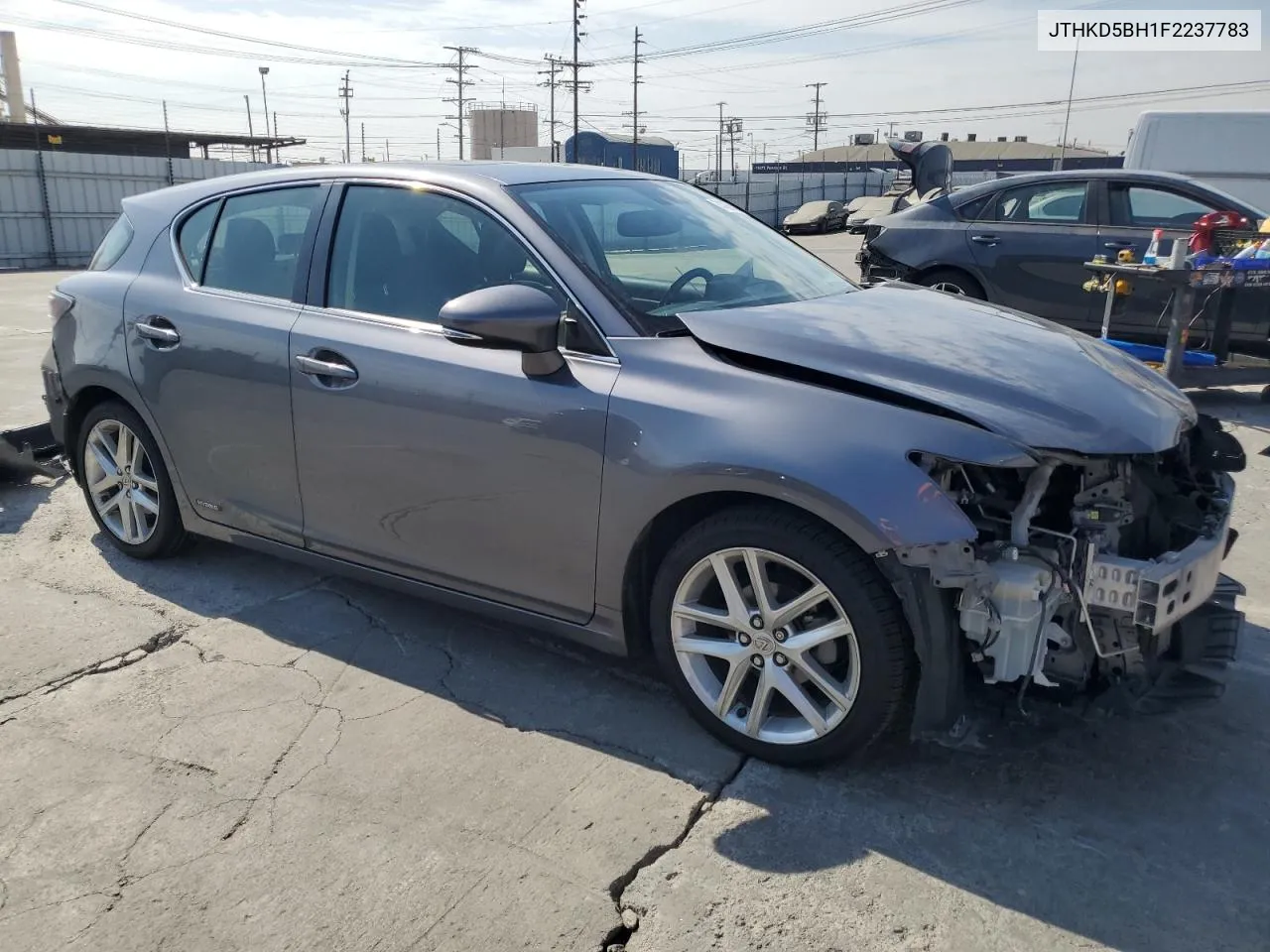 2015 Lexus Ct 200 VIN: JTHKD5BH1F2237783 Lot: 74380034