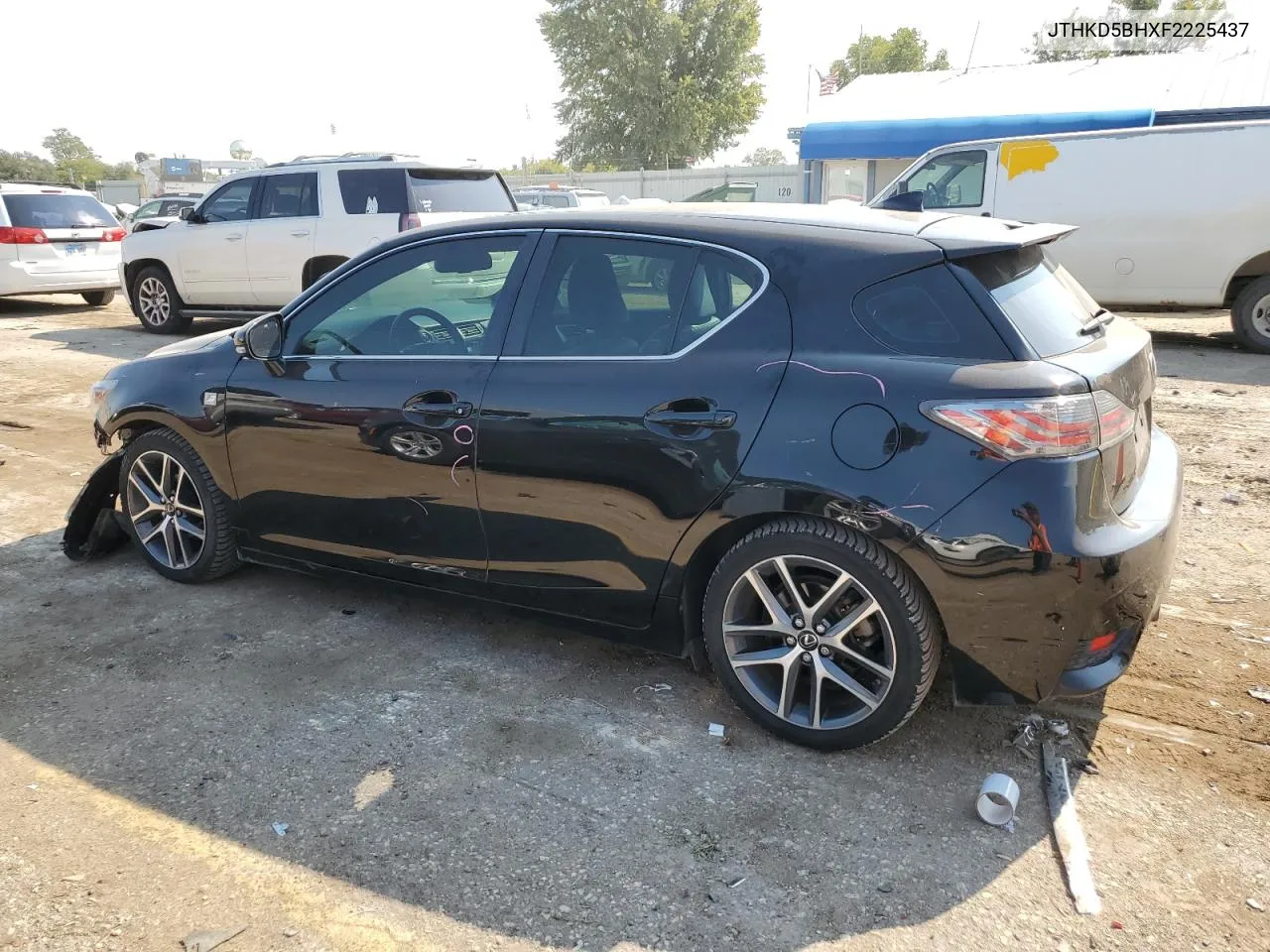 2015 Lexus Ct 200 VIN: JTHKD5BHXF2225437 Lot: 75346684