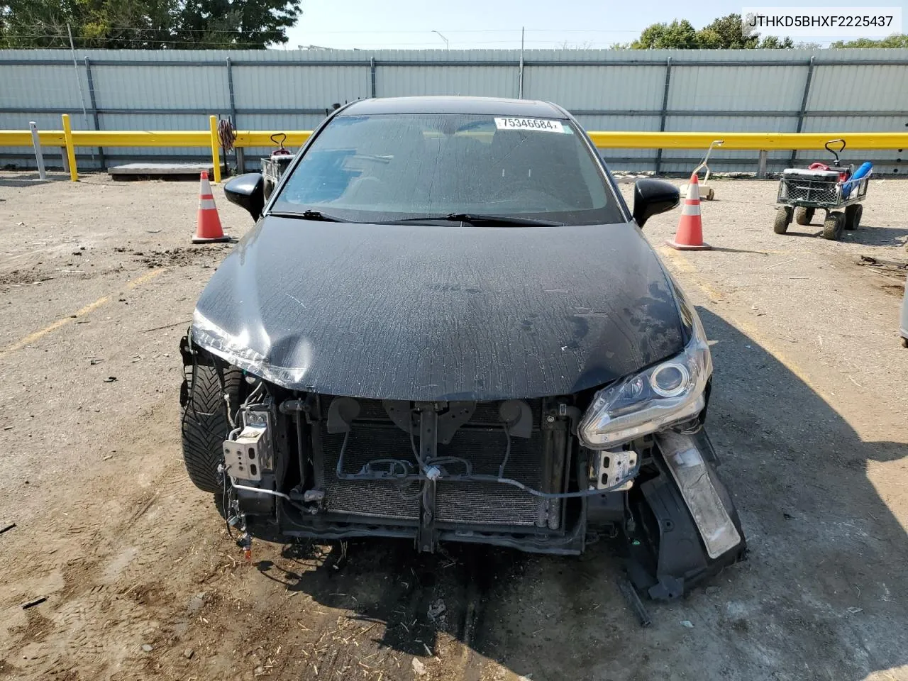 2015 Lexus Ct 200 VIN: JTHKD5BHXF2225437 Lot: 75346684