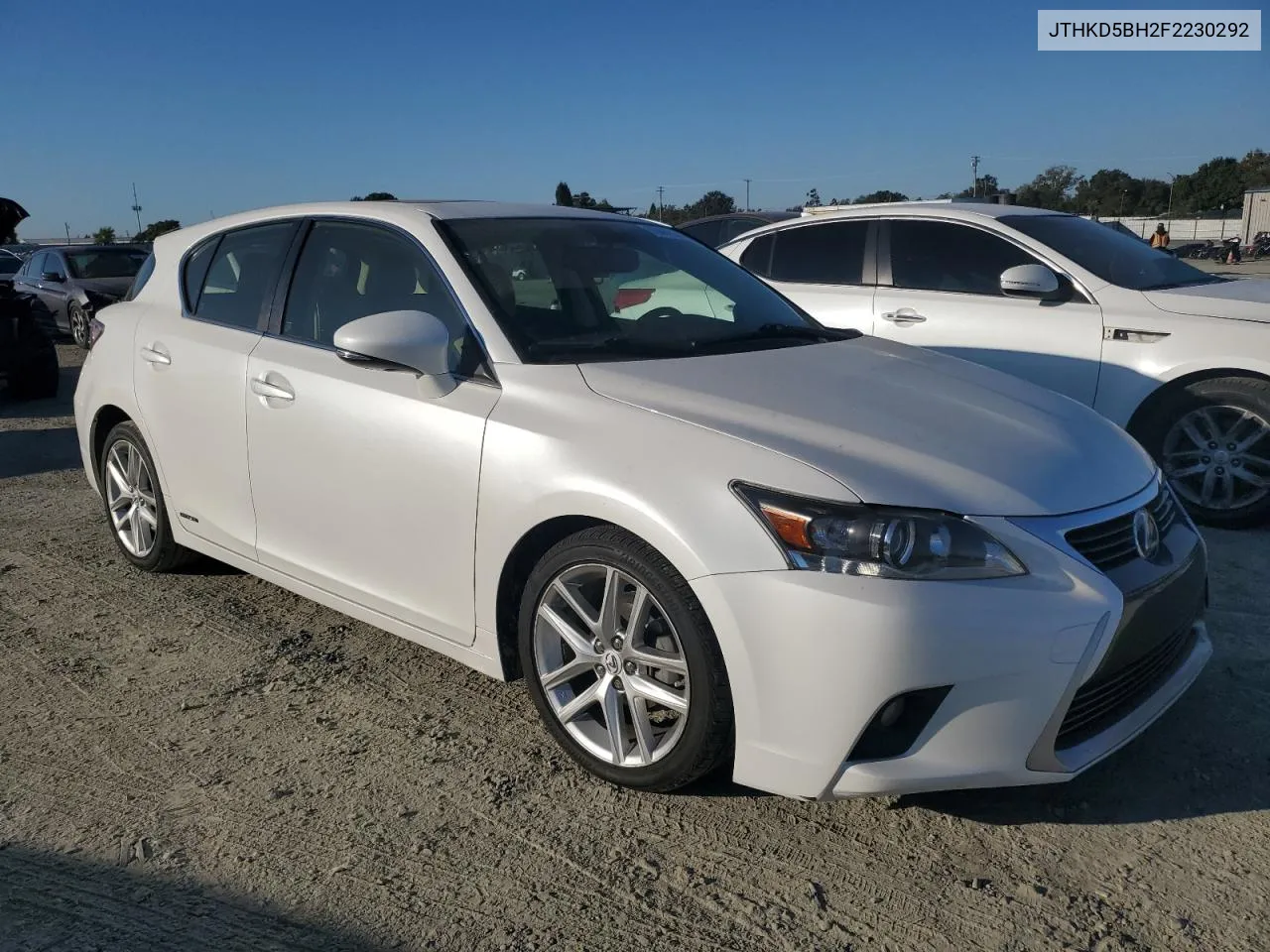 2015 Lexus Ct 200 VIN: JTHKD5BH2F2230292 Lot: 75886544