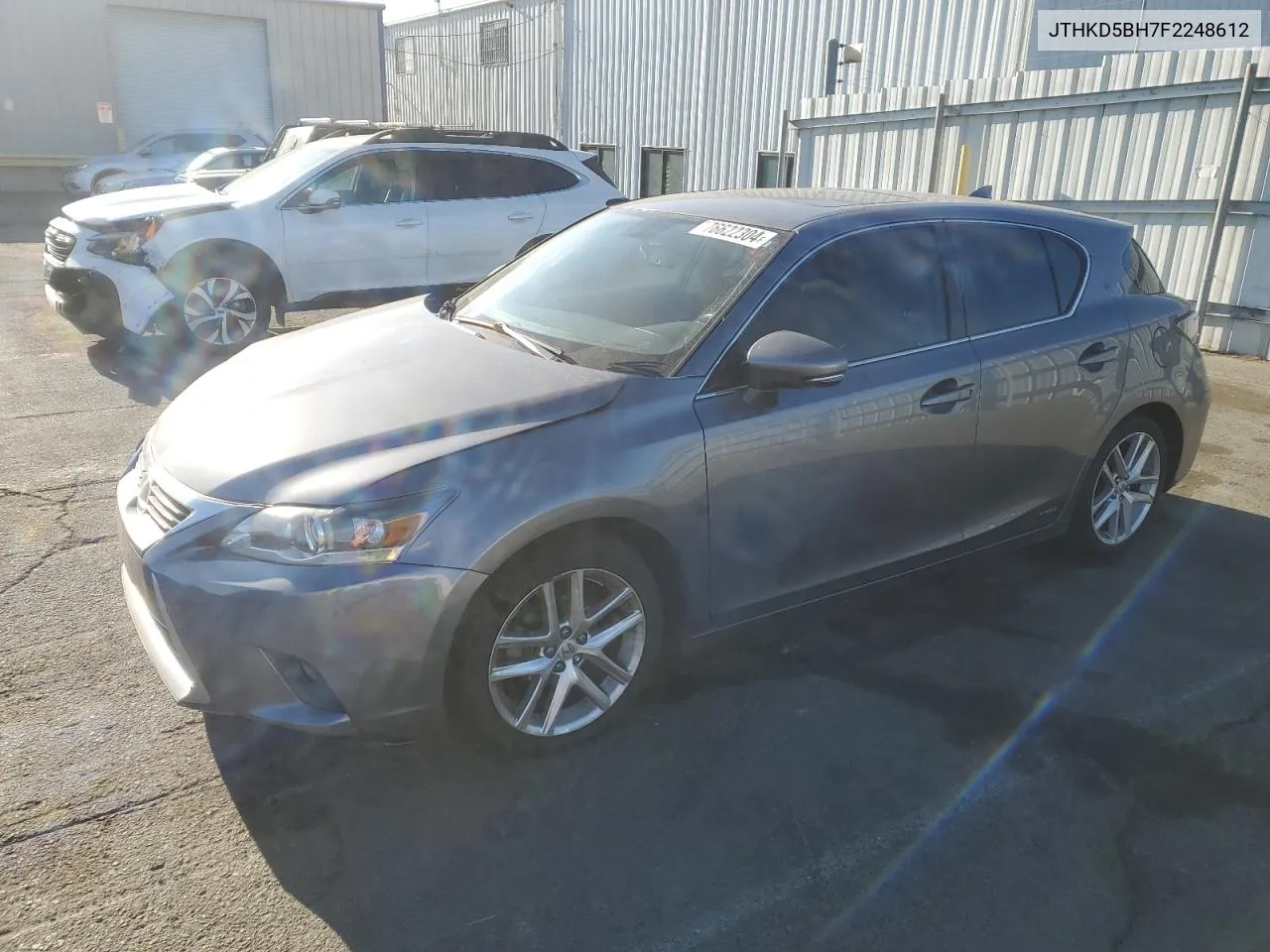 2015 Lexus Ct 200 VIN: JTHKD5BH7F2248612 Lot: 76622304