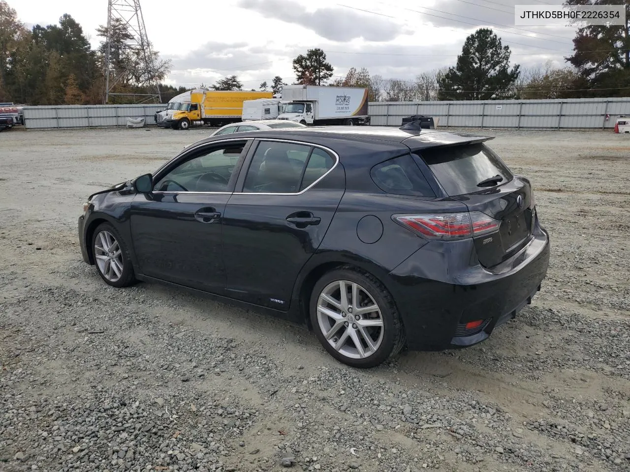 2015 Lexus Ct 200 VIN: JTHKD5BH0F2226354 Lot: 78759554