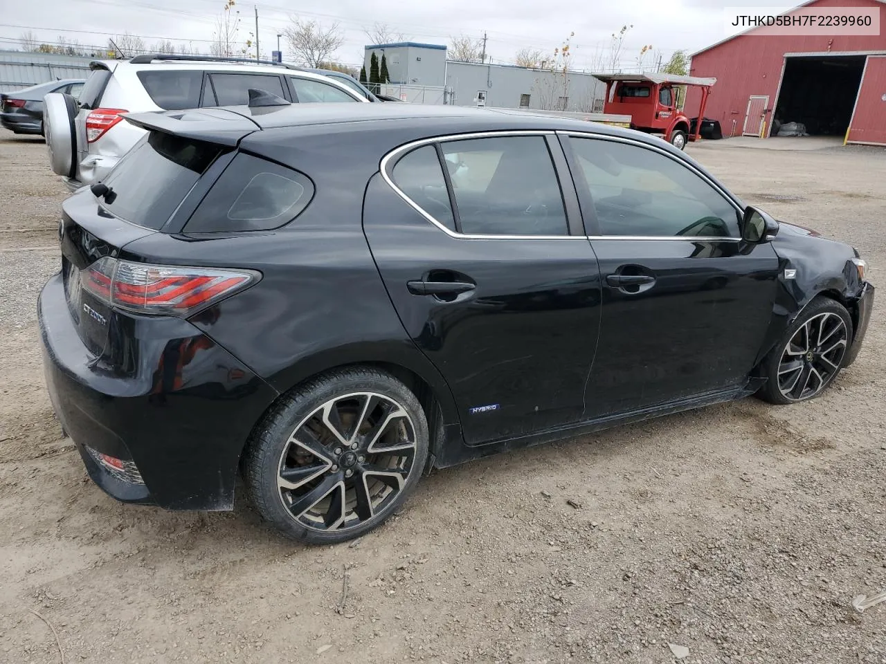 2015 Lexus Ct 200 VIN: JTHKD5BH7F2239960 Lot: 78879884