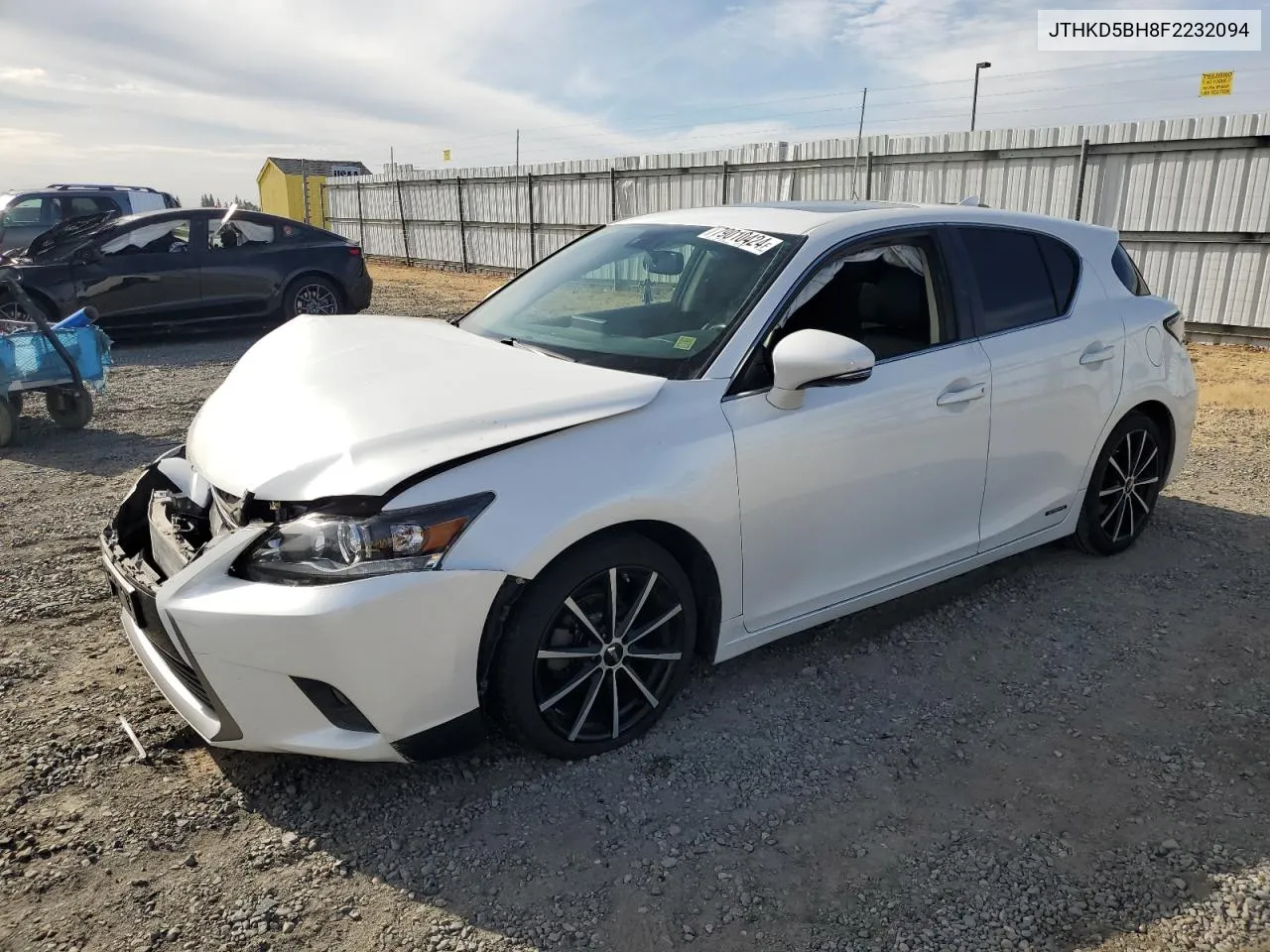 2015 Lexus Ct 200 VIN: JTHKD5BH8F2232094 Lot: 79010424