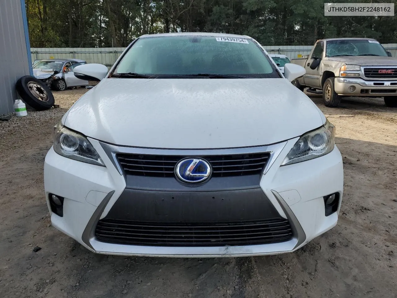 2015 Lexus Ct 200 VIN: JTHKD5BH2F2248162 Lot: 79439754