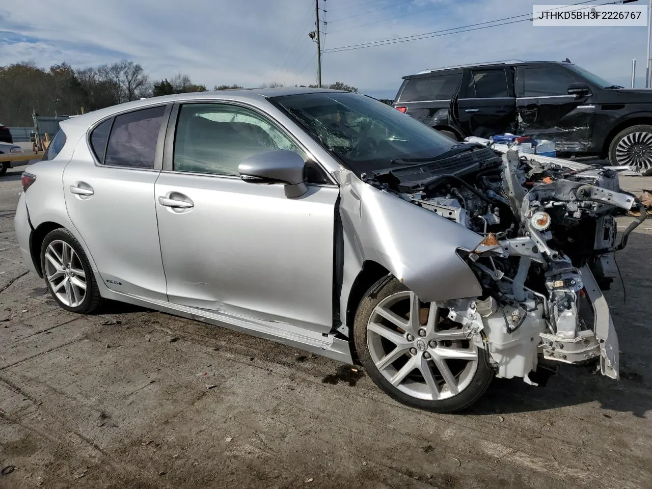 2015 Lexus Ct 200 VIN: JTHKD5BH3F2226767 Lot: 80320014