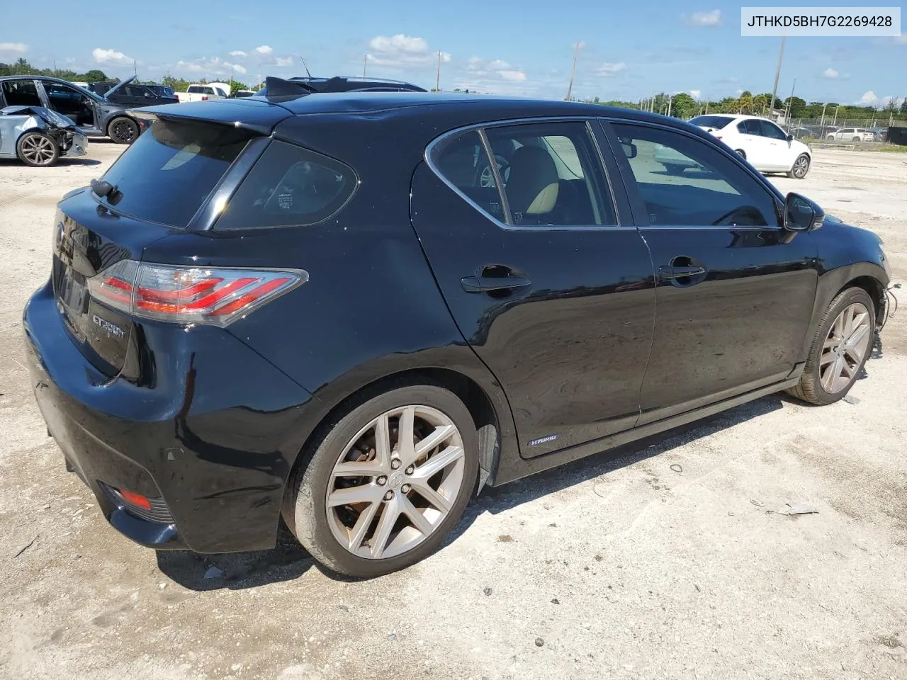 2016 Lexus Ct 200 VIN: JTHKD5BH7G2269428 Lot: 69698394