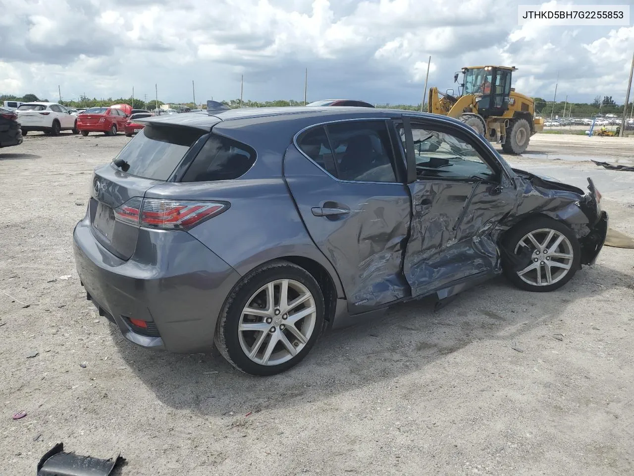 2016 Lexus Ct 200 VIN: JTHKD5BH7G2255853 Lot: 70137164