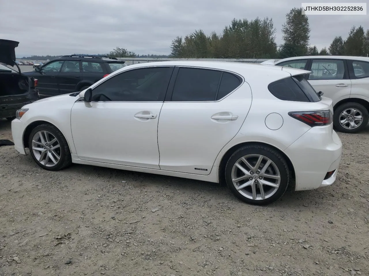 JTHKD5BH3G2252836 2016 Lexus Ct 200