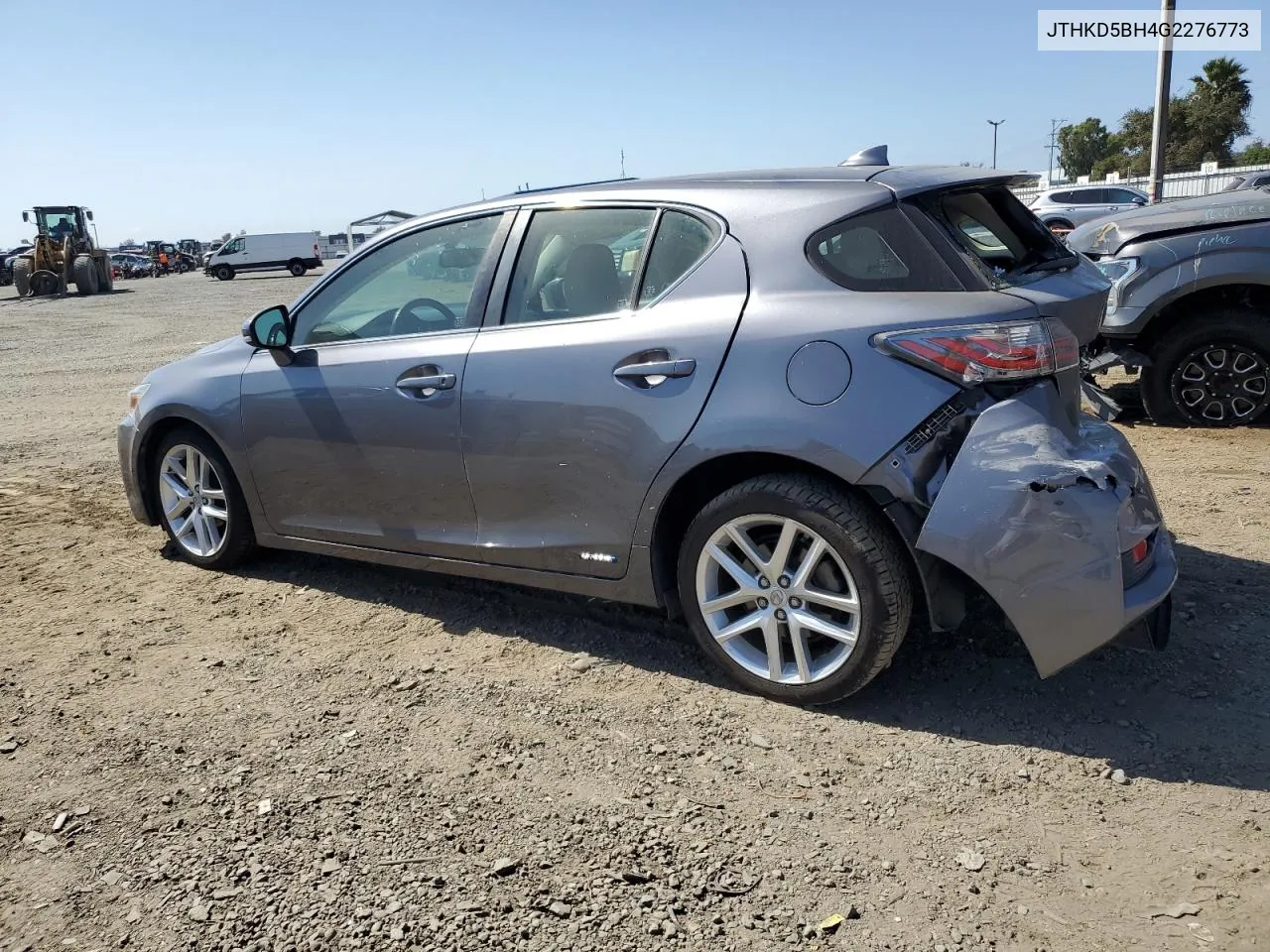 2016 Lexus Ct 200 VIN: JTHKD5BH4G2276773 Lot: 71307044