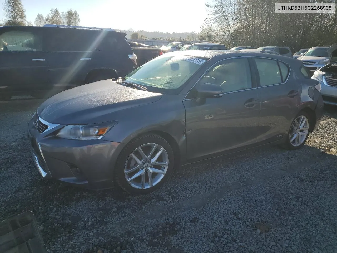 2016 Lexus Ct 200 VIN: JTHKD5BH5G2268908 Lot: 72952114