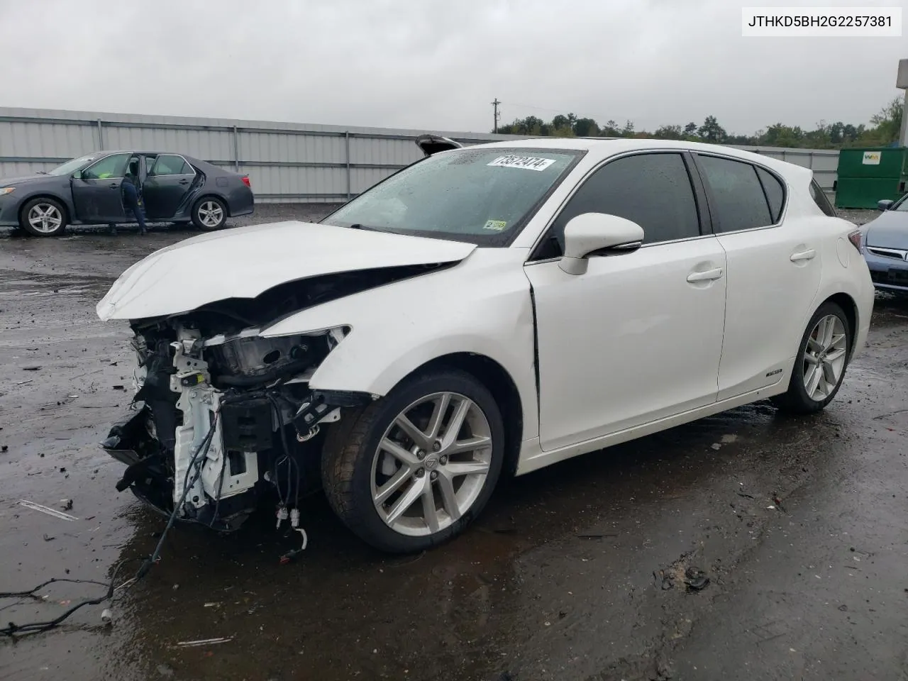 JTHKD5BH2G2257381 2016 Lexus Ct 200