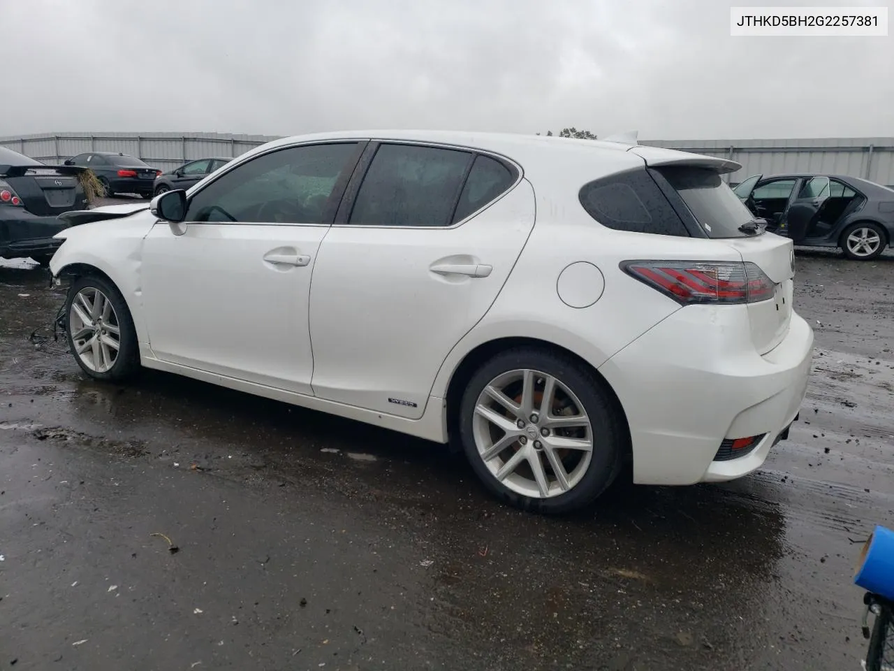 2016 Lexus Ct 200 VIN: JTHKD5BH2G2257381 Lot: 73572474