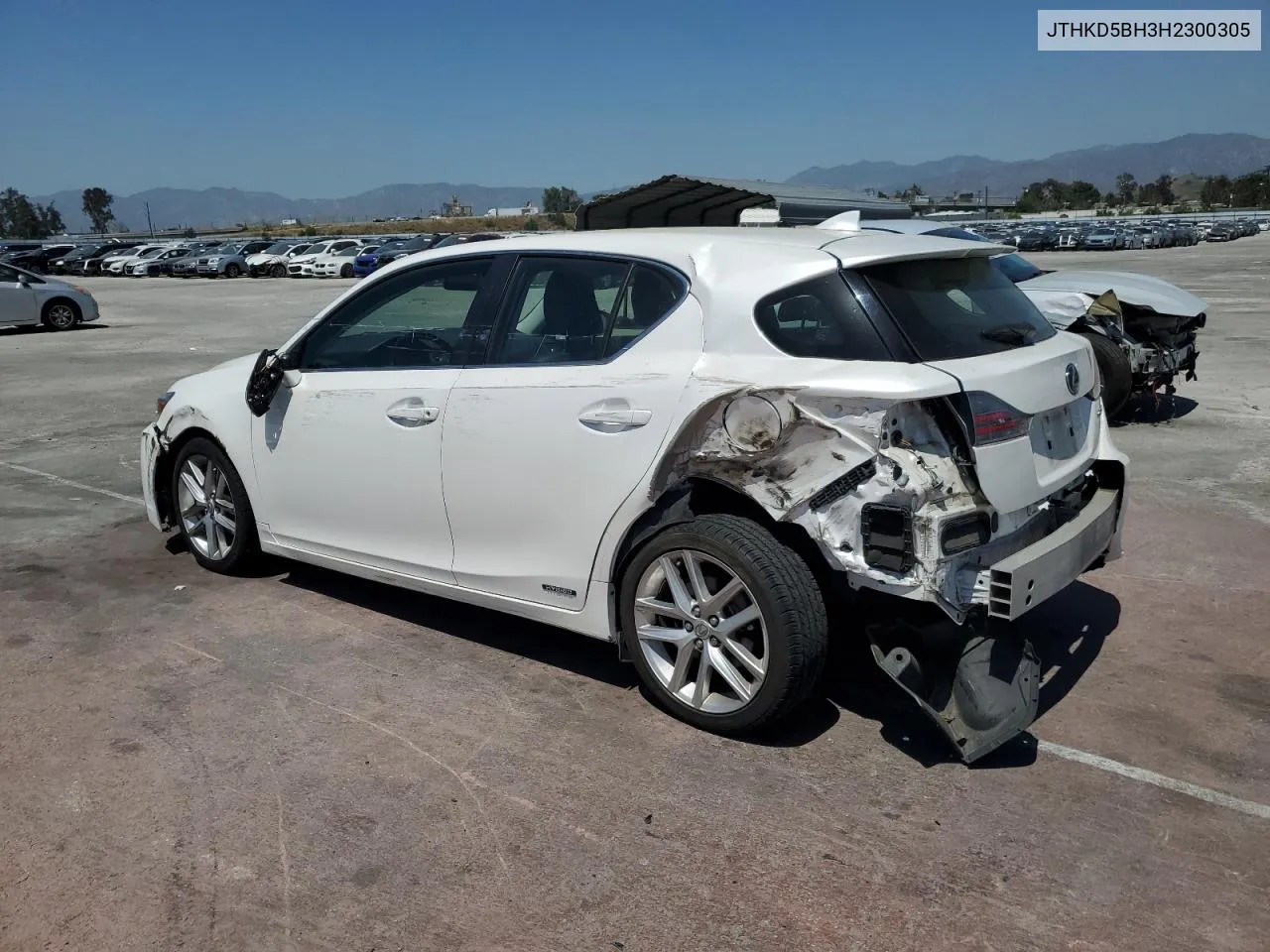 2017 Lexus Ct 200 VIN: JTHKD5BH3H2300305 Lot: 52871044