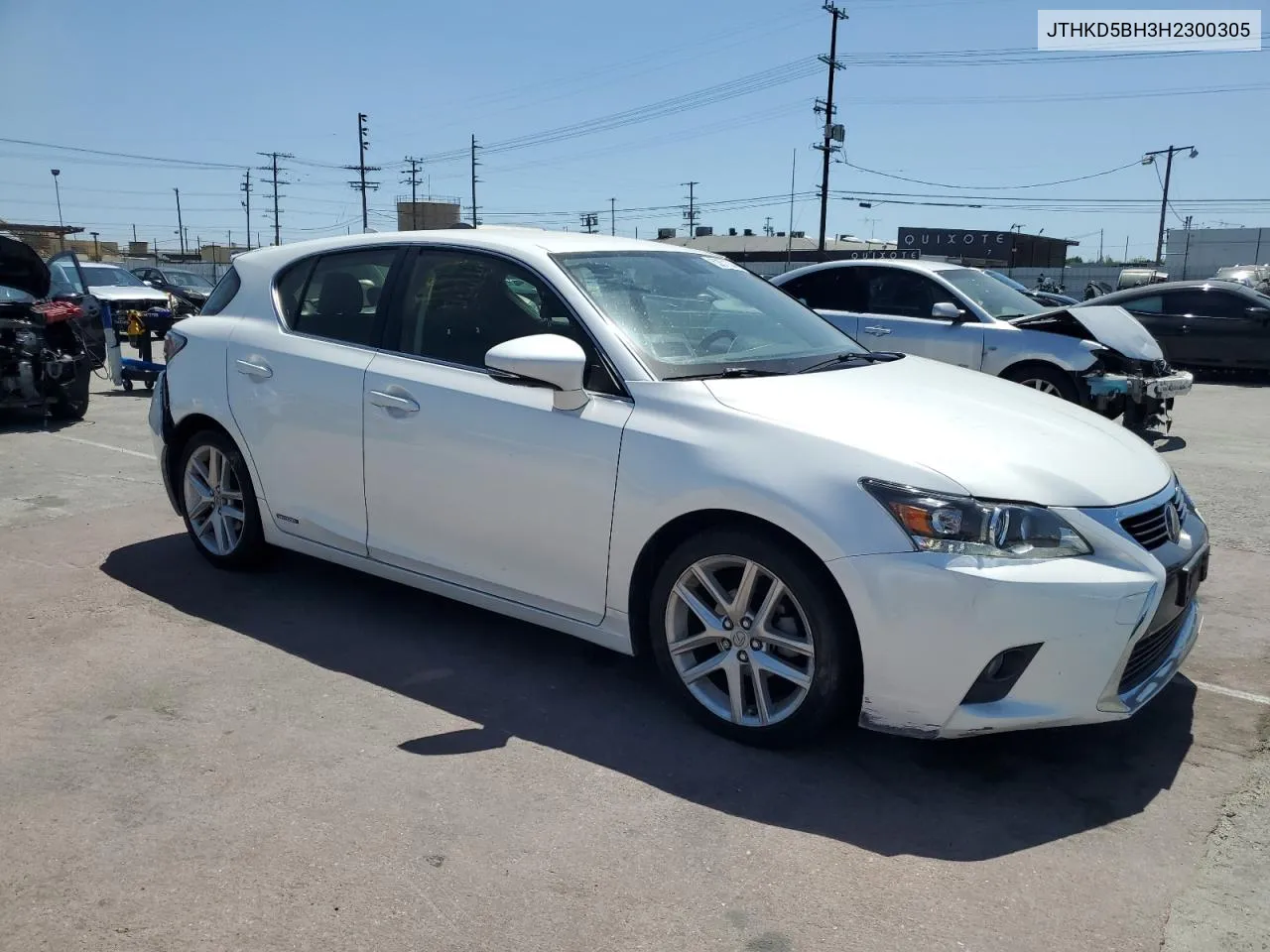 2017 Lexus Ct 200 VIN: JTHKD5BH3H2300305 Lot: 52871044