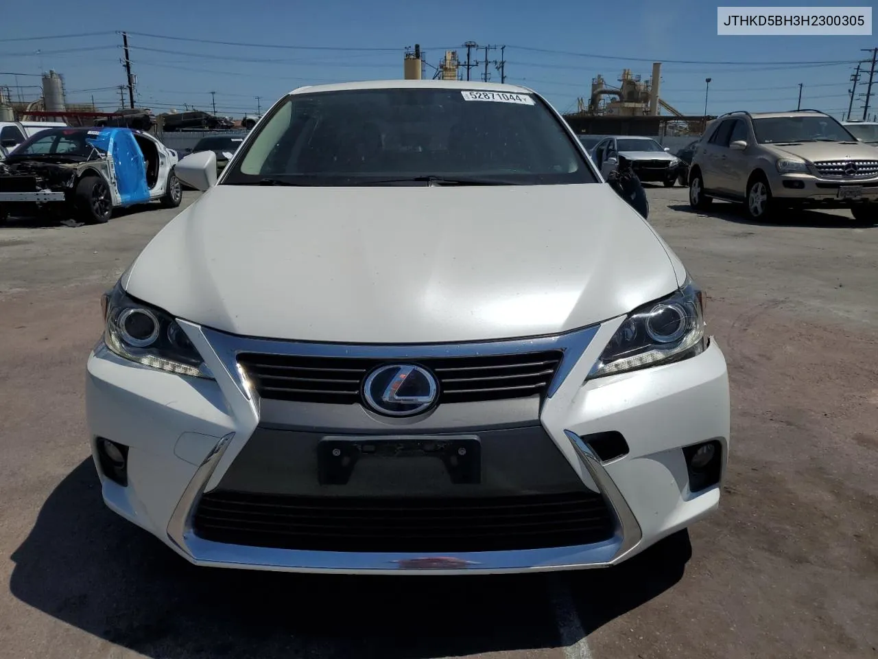 2017 Lexus Ct 200 VIN: JTHKD5BH3H2300305 Lot: 52871044