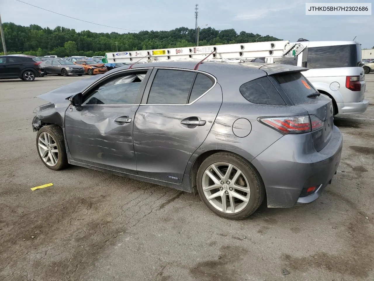 2017 Lexus Ct 200 VIN: JTHKD5BH7H2302686 Lot: 58178094