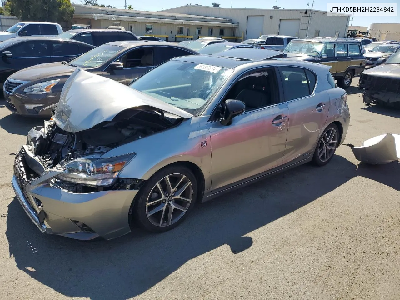 2017 Lexus Ct 200 VIN: JTHKD5BH2H2284842 Lot: 69197074