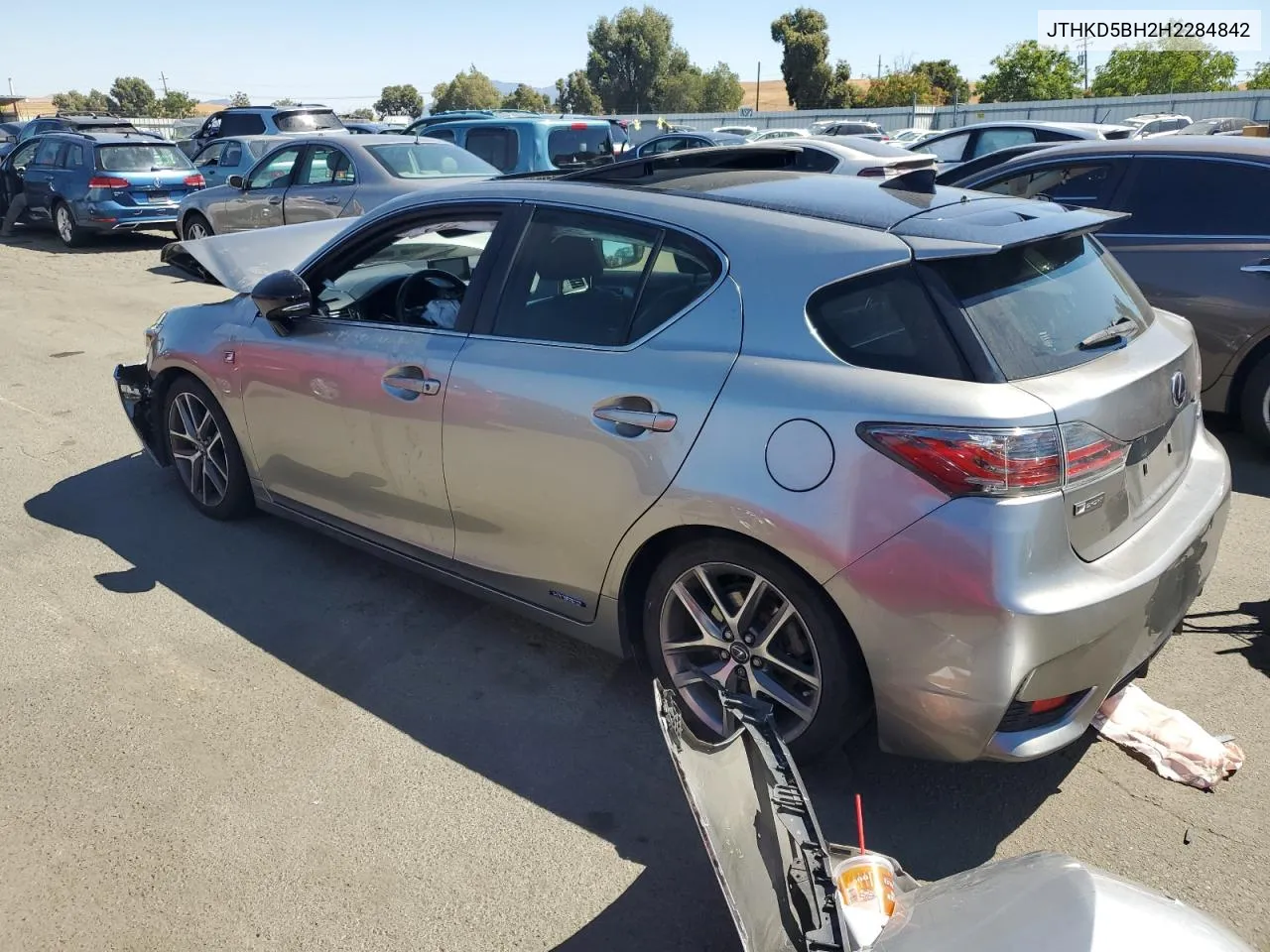 2017 Lexus Ct 200 VIN: JTHKD5BH2H2284842 Lot: 69197074