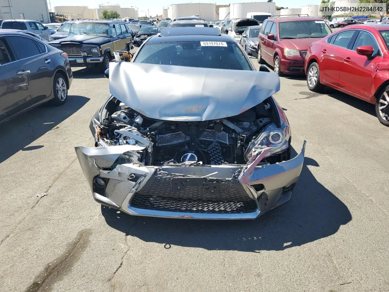 2017 Lexus Ct 200 VIN: JTHKD5BH2H2284842 Lot: 69197074