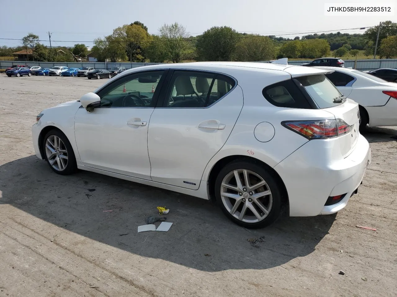 2017 Lexus Ct 200 VIN: JTHKD5BH9H2283512 Lot: 69857074