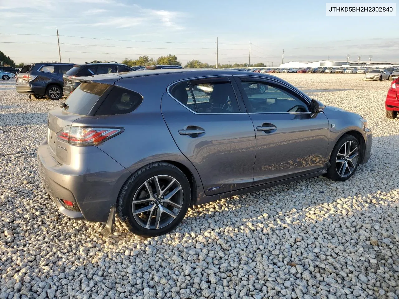 2017 Lexus Ct 200 VIN: JTHKD5BH2H2302840 Lot: 71000094