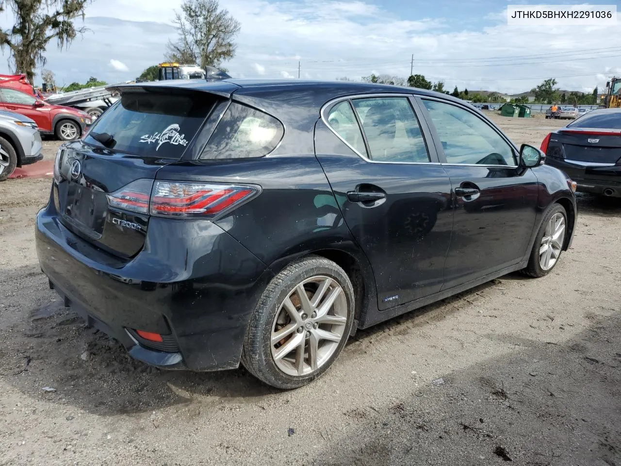 JTHKD5BHXH2291036 2017 Lexus Ct 200