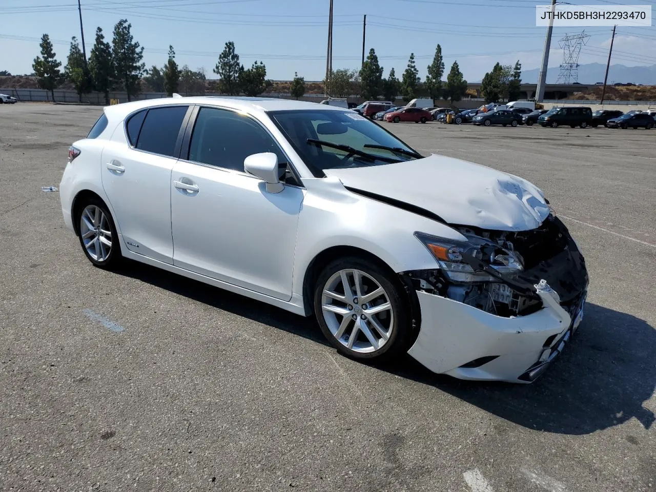 JTHKD5BH3H2293470 2017 Lexus Ct 200