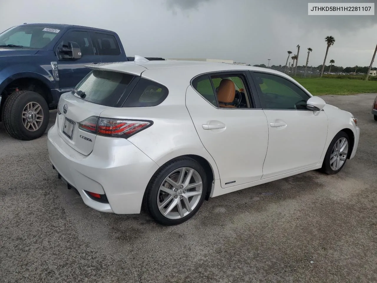 2017 Lexus Ct 200 VIN: JTHKD5BH1H2281107 Lot: 74105824