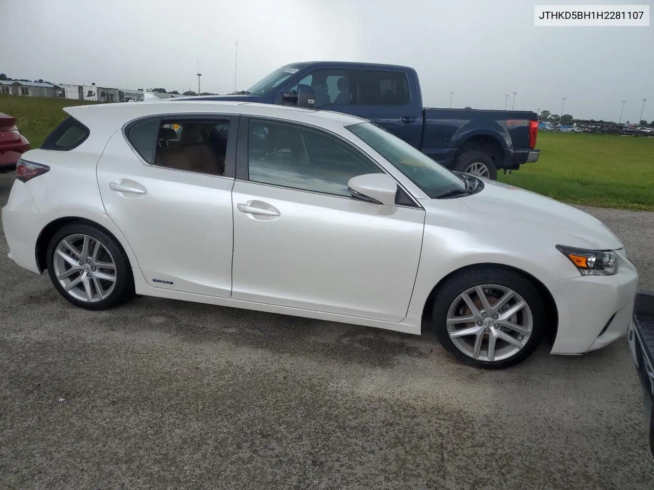 2017 Lexus Ct 200 VIN: JTHKD5BH1H2281107 Lot: 74105824