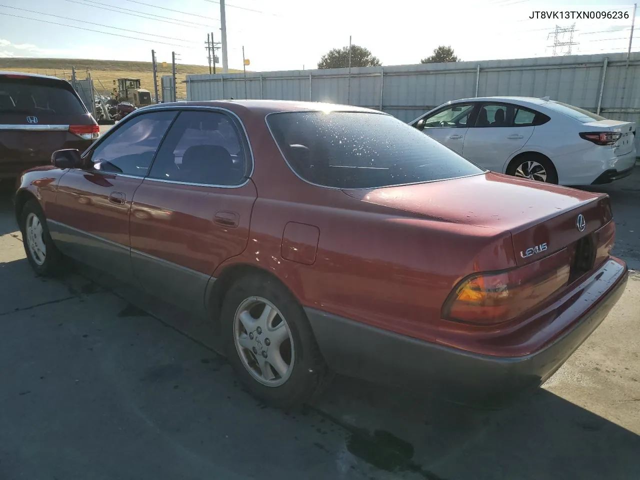 1992 Lexus Es 300 VIN: JT8VK13TXN0096236 Lot: 69247194