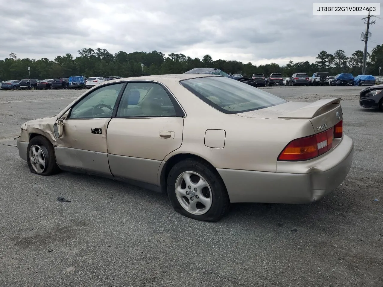 1997 Lexus Es 300 VIN: JT8BF22G1V0024603 Lot: 71528164