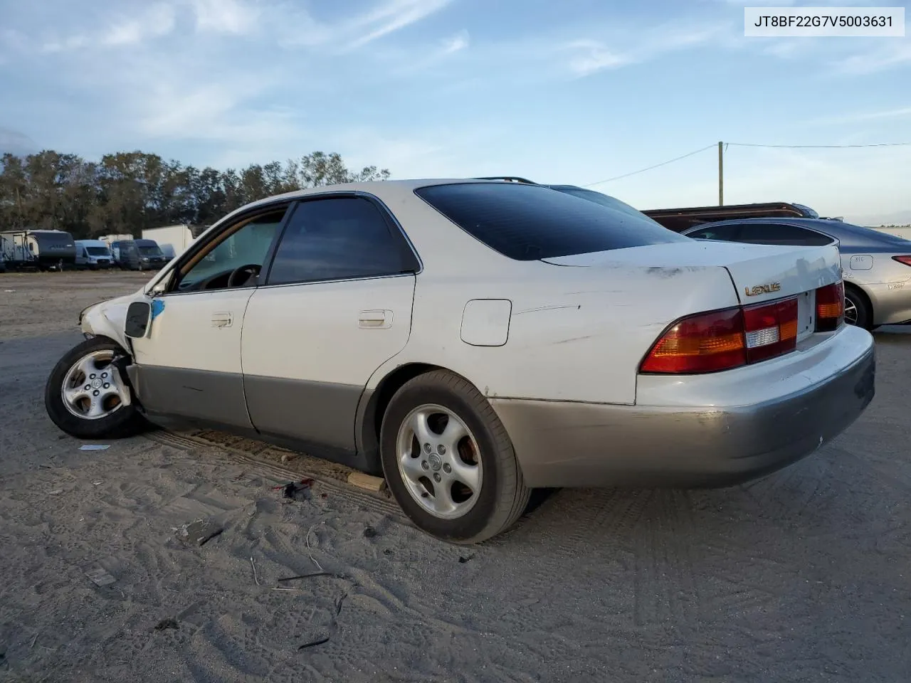 1997 Lexus Es 300 VIN: JT8BF22G7V5003631 Lot: 75107744