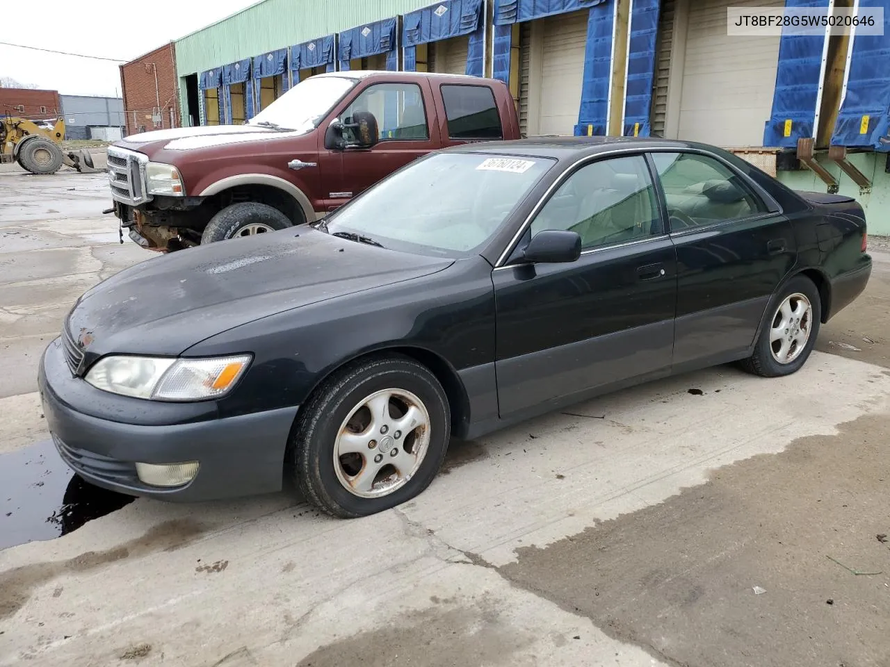 1998 Lexus Es 300 VIN: JT8BF28G5W5020646 Lot: 36760124