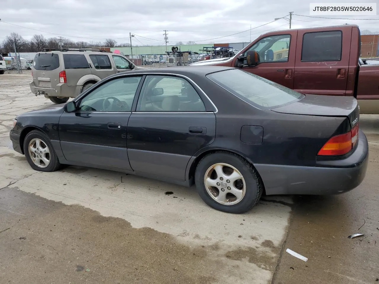 1998 Lexus Es 300 VIN: JT8BF28G5W5020646 Lot: 36760124