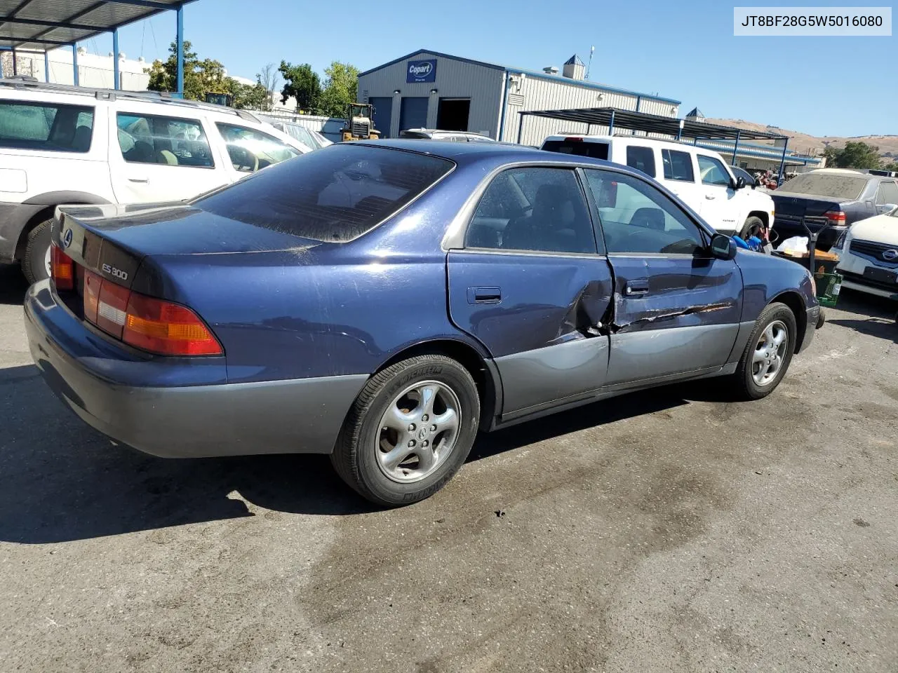 1998 Lexus Es 300 VIN: JT8BF28G5W5016080 Lot: 61466314