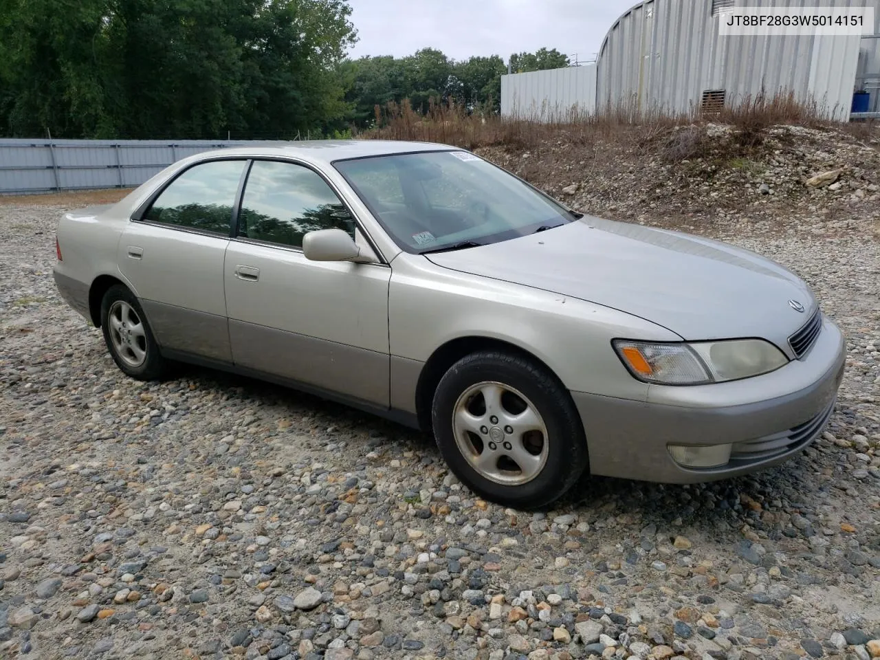 1998 Lexus Es 300 VIN: JT8BF28G3W5014151 Lot: 68679514