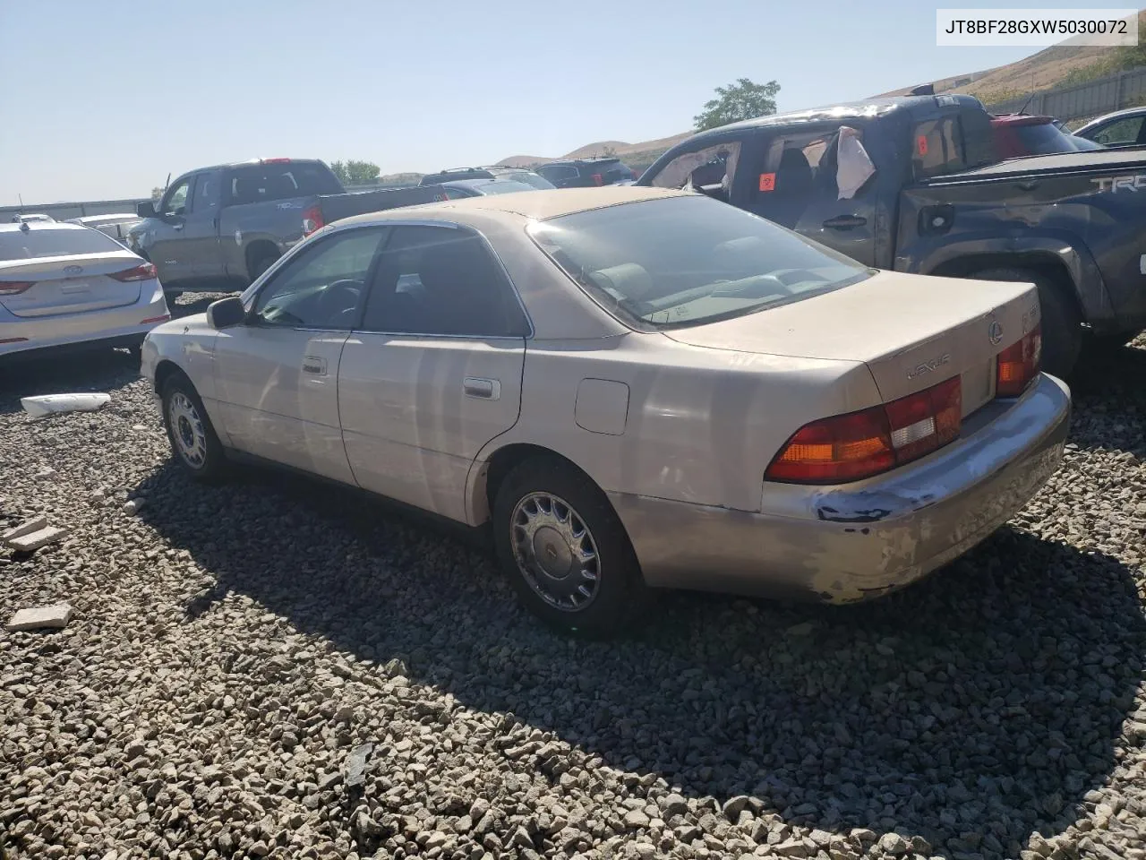 1998 Lexus Es 300 VIN: JT8BF28GXW5030072 Lot: 69242554