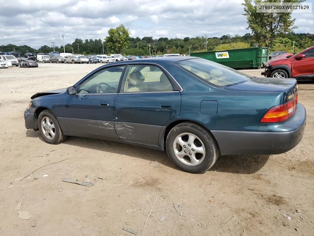 1998 Lexus Es 300 VIN: JT8BF28GXW0121629 Lot: 70680254