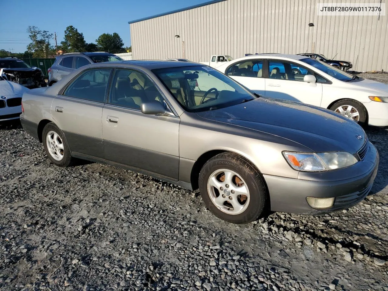 1998 Lexus Es 300 VIN: JT8BF28G9W0117376 Lot: 73367464