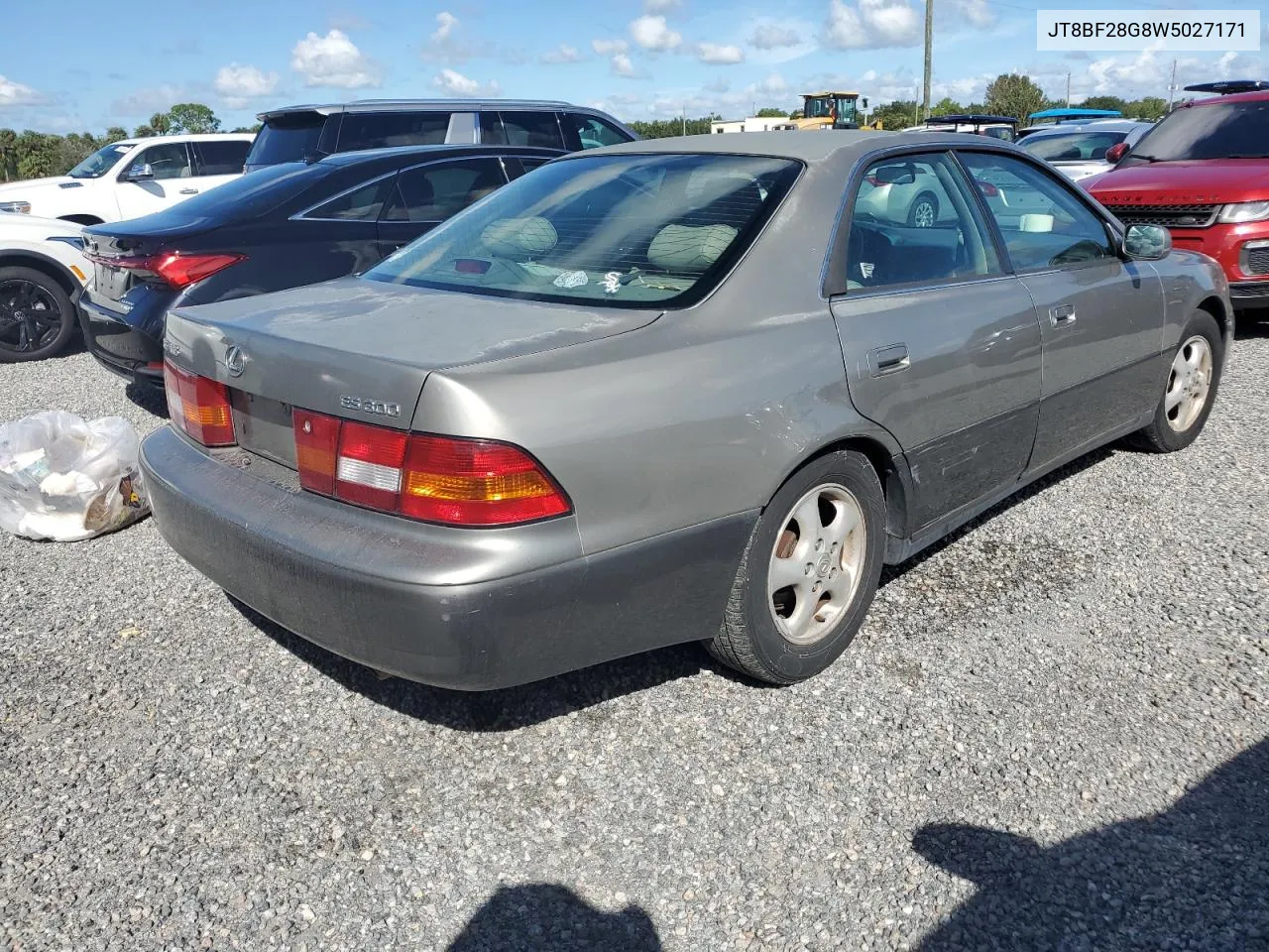 1998 Lexus Es 300 VIN: JT8BF28G8W5027171 Lot: 73979334